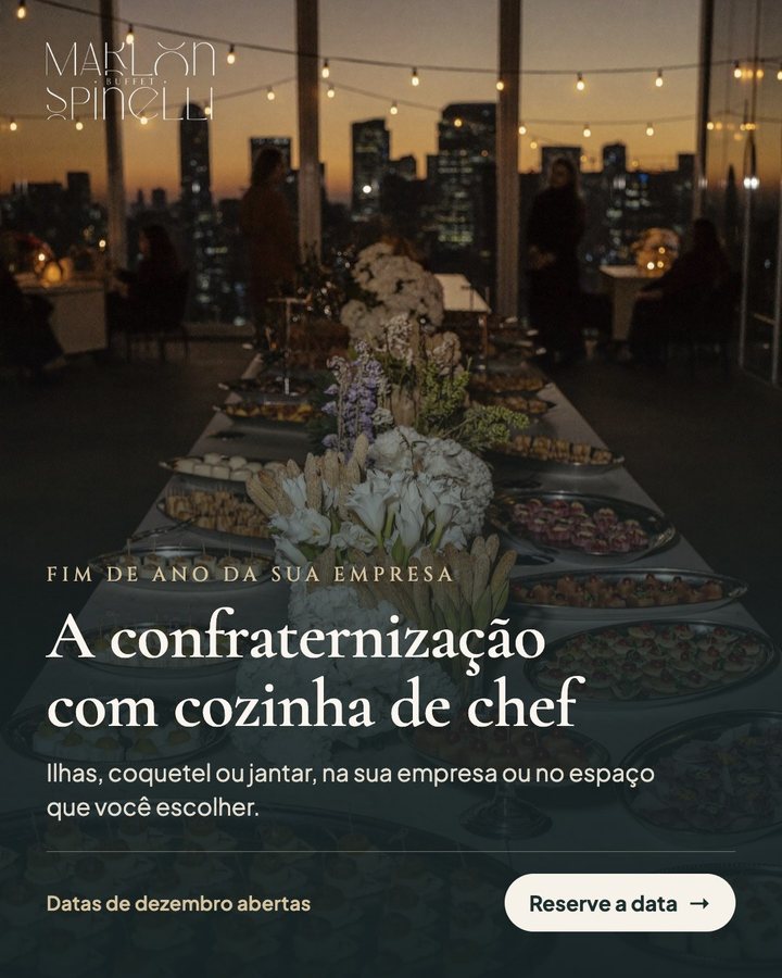 Criativo de confraternização
